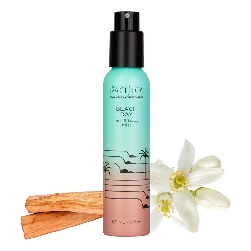 Pacifica Beauty Beach Day Bruma Para El Cabello Y El Cuerpo