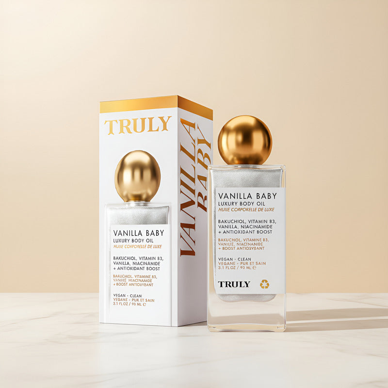 Truly Vanilla Baby Luxury Body Oil Vainilla