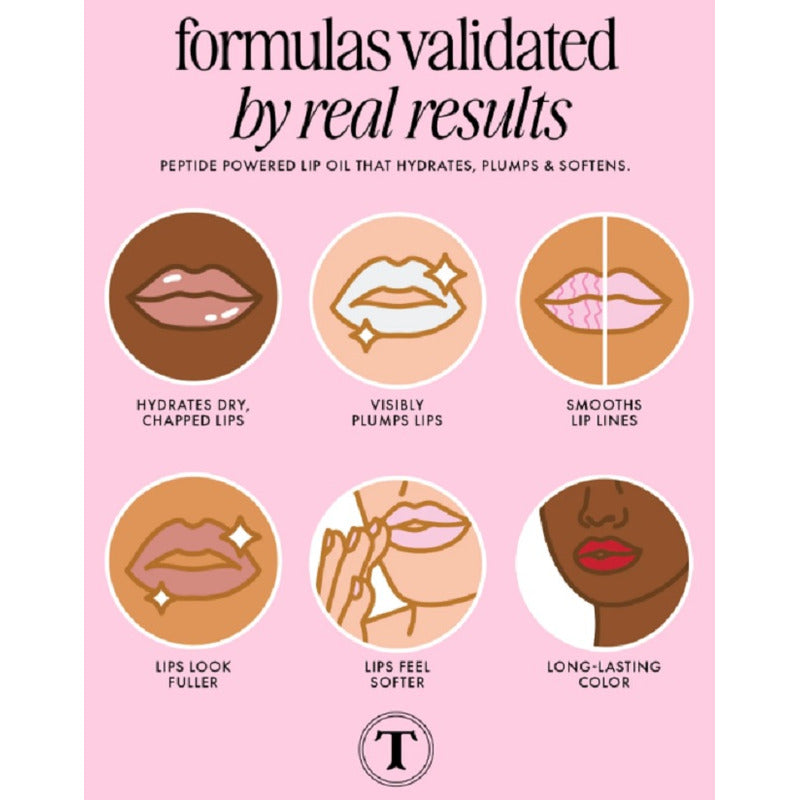 Truly Luxury Peptide Lip Oil Rosa Claro