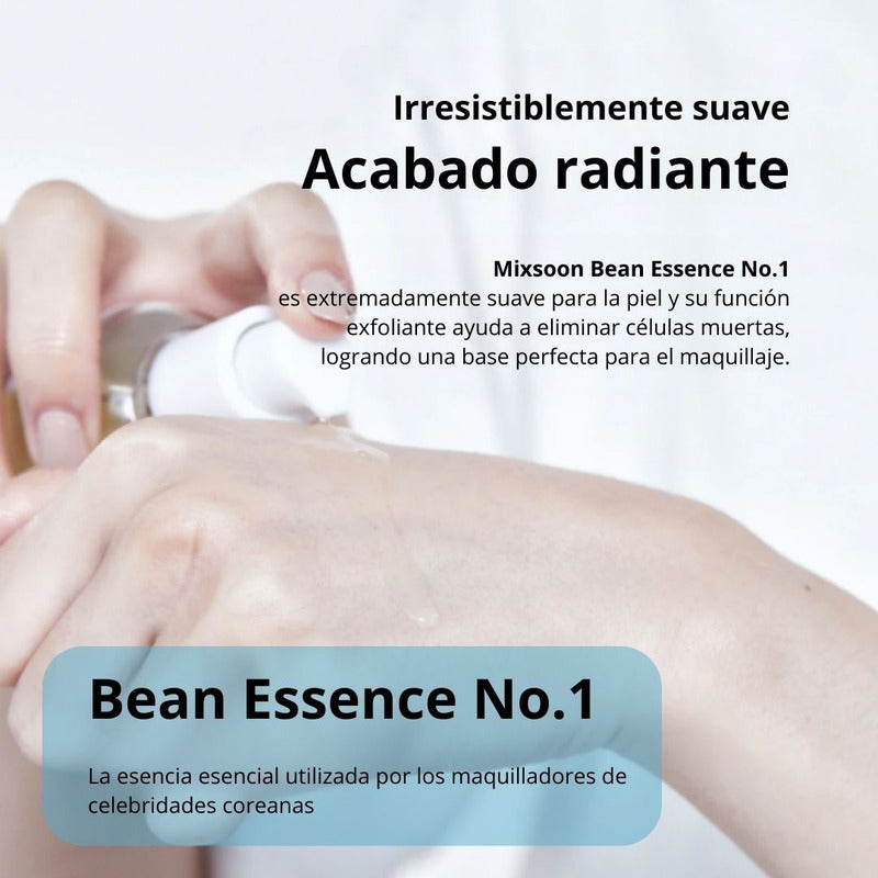 Mixsoon Bean Essence - Hidratante Exfoliante Momento De Aplicación Día/noche Tipo De Piel Grasa Todo Tipo De Piel