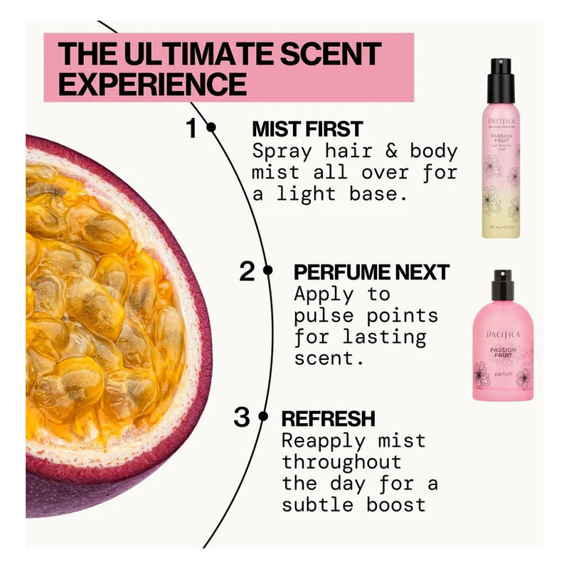 Pacifica Beauty Passion Fruit Hair & Body Mist