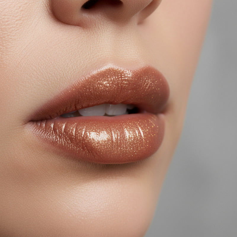 Elf Glow Reviver Lip Oil Super Neutral - Rosy Beige