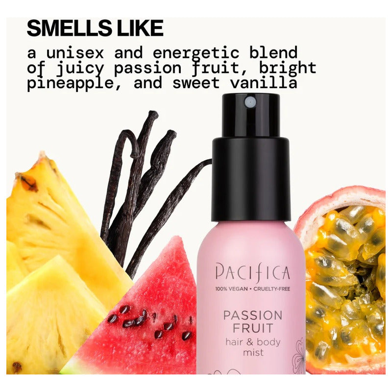 Pacifica Beauty Passion Fruit Hair & Body Mist