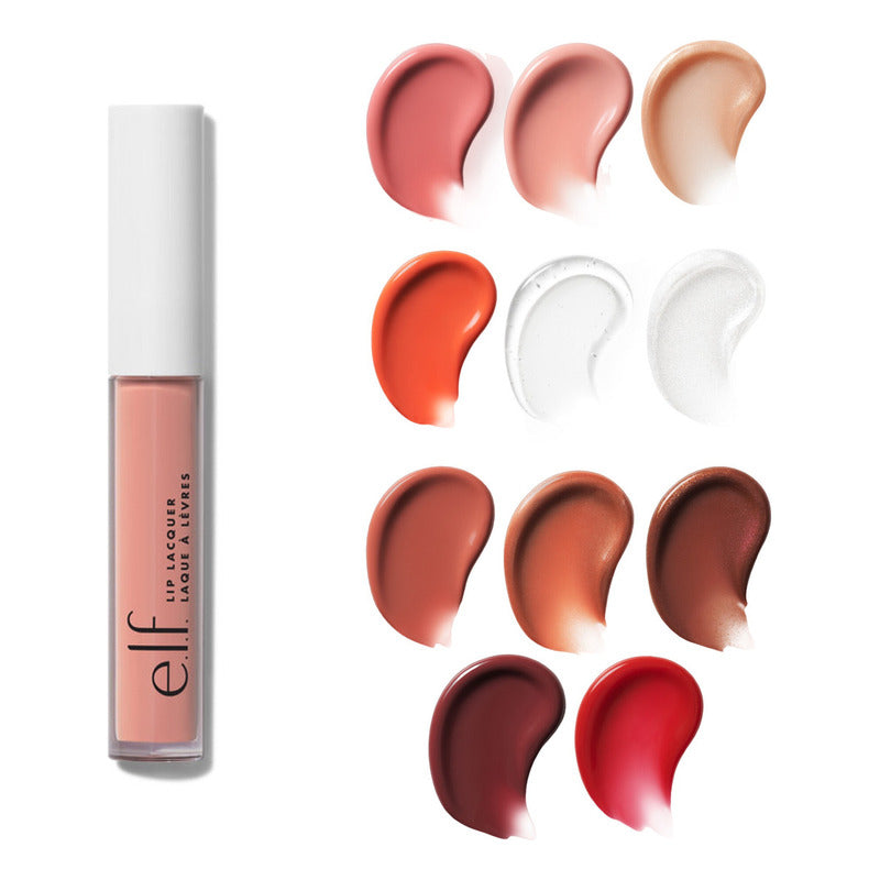 Brillo Labial E.l.f. Cosmetics Lip Lacquer Lip Lacquer Color Whisper Pink