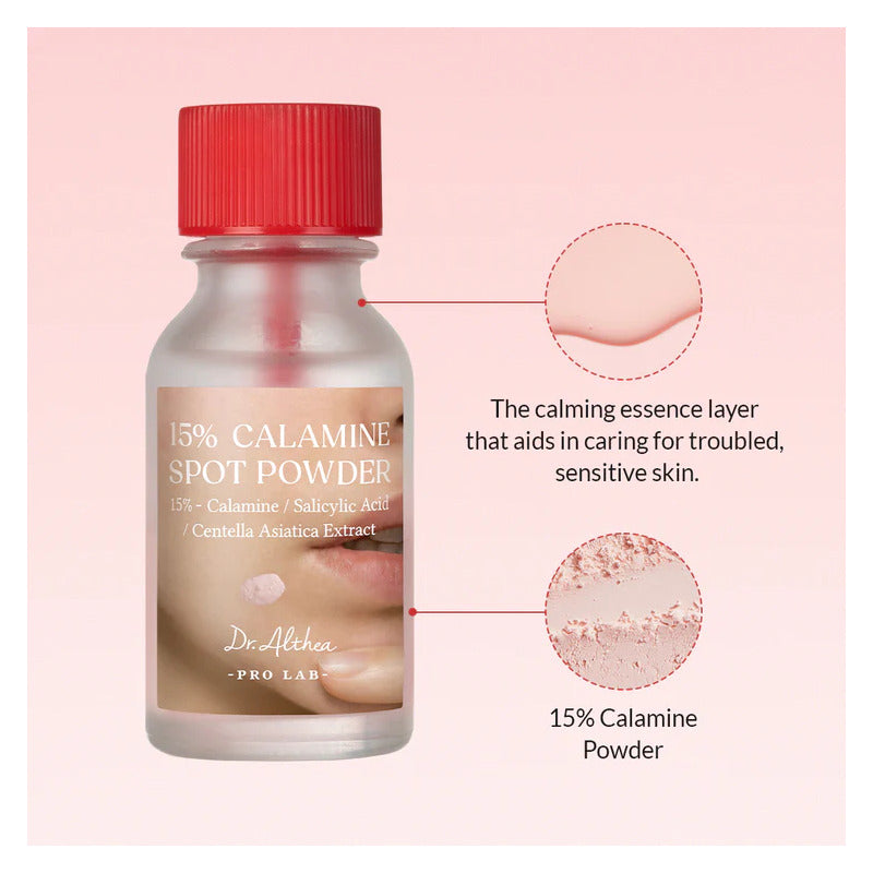 Dr. Althea Polvo De Calamina Al 15% Para Las Zonas Afectadas Todo Tipo De Piel Día/noche