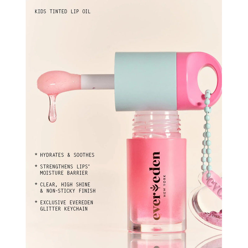 Evereden Cherry Glaze Aceite Labial Brillo Hidratante Rosa