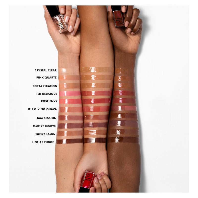 E.l.f. Glow Reviver Lip Oil Labial De Aceite Ultra Brillante Color Jam Session