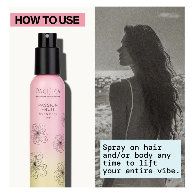 Pacifica Beauty Passion Fruit Hair & Body Mist