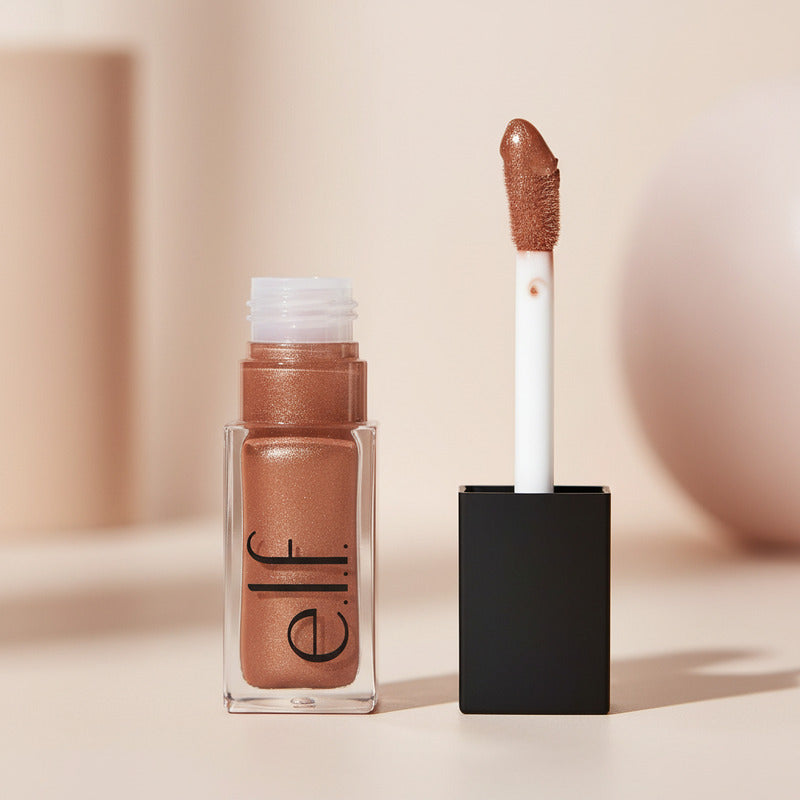 Elf Glow Reviver Lip Oil Super Neutral - Rosy Beige