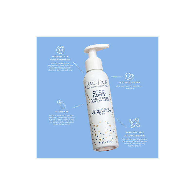 Pacifica Beauty Cocobond Damage Care - Tratamiento Mascarila