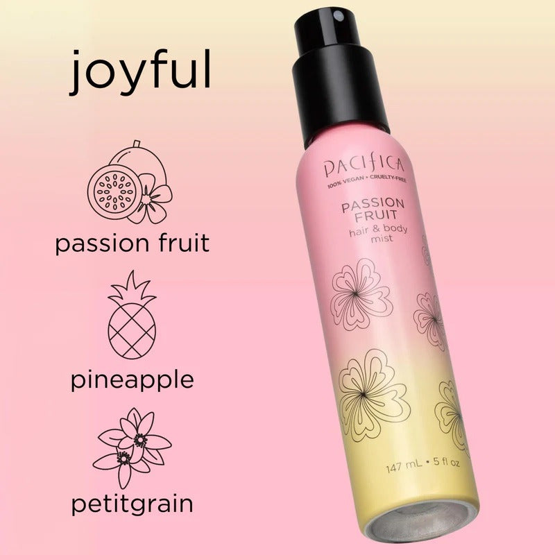 Pacifica Beauty Passion Fruit Hair & Body Mist